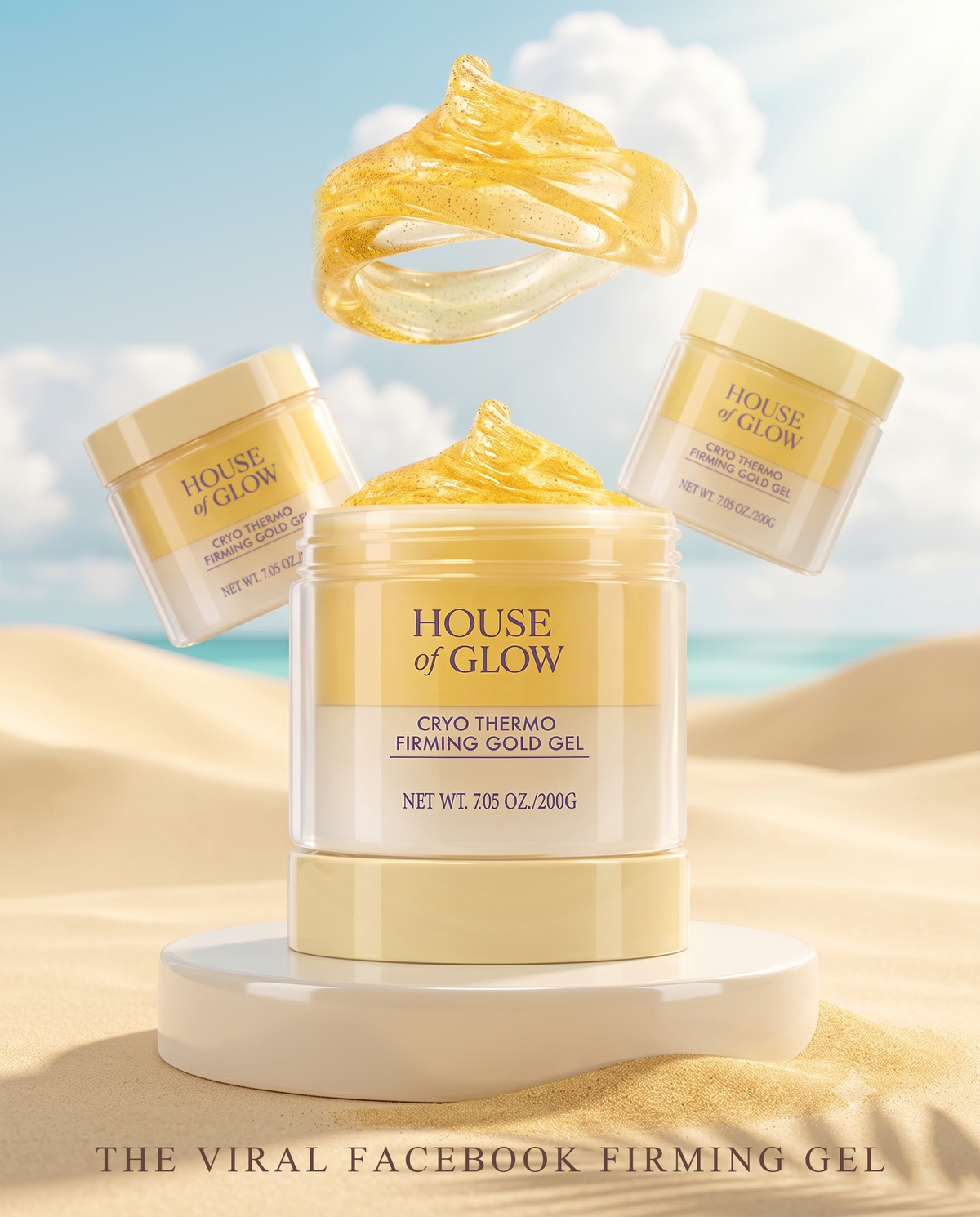 Cryo Thermo Gold Body Firming Gel - Shop Exclusive Offer (65% Off)