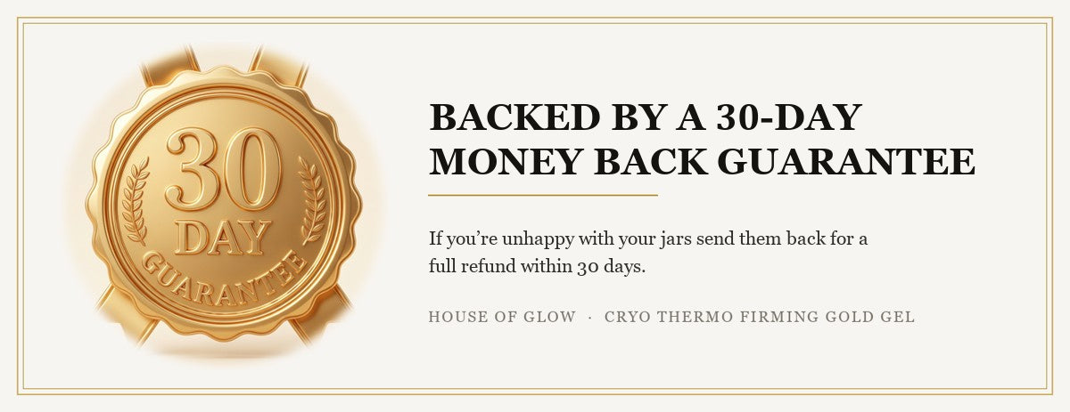 Backed by a 30-day money back guarantee